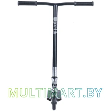 Самокат Novatrack Pixel Pro BL 110A.PIXEL.SL20 (черный/серебристый, 2020) картинка 2